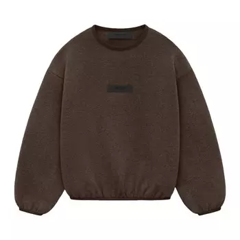 Толстовка Fear of God Essentials Kids Crewneck, цвет Heather Wood