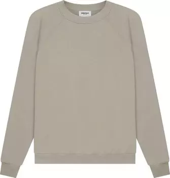 Толстовка Fear of God Essentials Pull-Over Crewneck 'Moss', зеленый