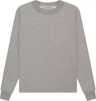 Толстовка Fear of God Essentials Relaxed Crewneck 'Dark Oatmeal', серый