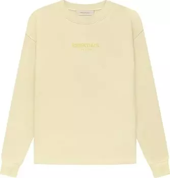 Толстовка Fear of God Essentials Relaxed Crewneck 'Canary', кремовый
