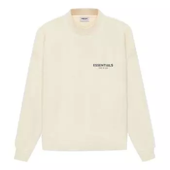 Толстовка Fear of God Essentials SS21 Pull-Over Mockneck Buttercream, бежевый