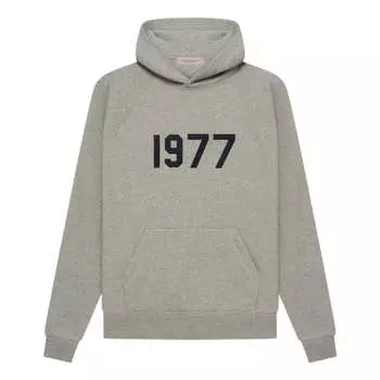 Толстовка Fear of God Essentials SS22 1977 Hoodie 'Dark Oatmeal', цвет dark oatmeal