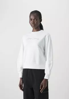 Толстовка FELPA Armani Exchange, крем