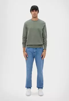 Толстовка FELPA Armani Exchange, зеленый