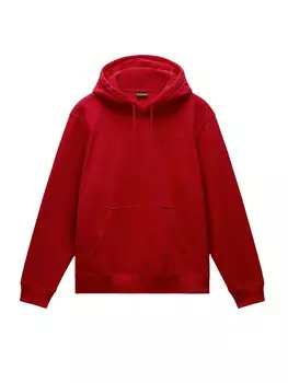 Толстовка felpa con cappuccio kander Napapijri, красный