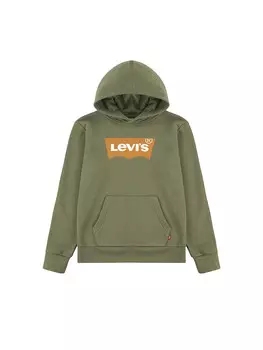 Толстовка felpa con cappuccio per bambini Levi'S, зеленый