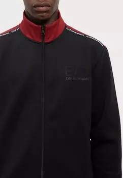 Толстовка FELPA EA7 Emporio Armani, черный