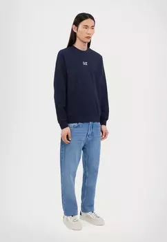 Толстовка FELPA EA7 Emporio Armani, темно-синий