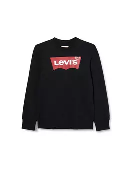 Толстовка felpa girocollo per bambini Levi'S, черный
