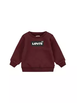 Толстовка felpa girocollo per neonati Levi'S, бургундия