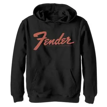 Толстовка Fender Simple Orange с логотипом для мальчиков 8–20 лет Licensed Character