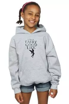 Толстовка «Фея Тинкербелл Good Life» Disney, серый