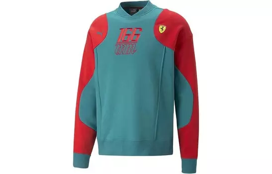 Толстовка Ferrari унисекс зеленая Puma, зеленый