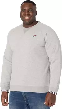 Толстовка Fila Pozzi Crew, цвет Heather Gray