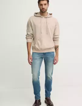 Толстовка FINCH из хлопка Guess, бежевый