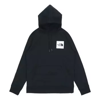 Толстовка fine hoodie 'black' The North Face, черный