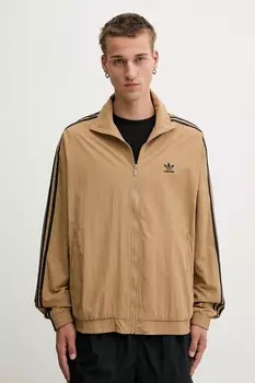 Толстовка Firebird Tt Adidas Originals, зеленый