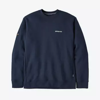 Толстовка Fitz Roy Icon Uprisal Crew Patagonia, новый темно-синий