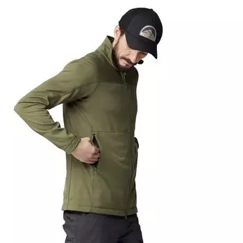Толстовка Fjllrven Abisko Lite, зеленый