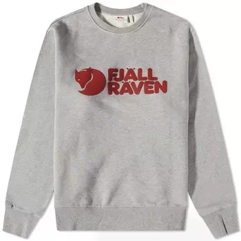 Толстовка Fjllrven Logo Crew Sweat