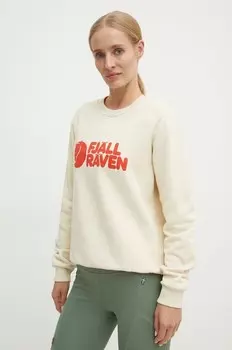 Толстовка Fjllrven с логотипом Fjallraven, бежевый