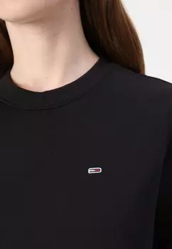 Толстовка FLAG CREW Tommy Jeans, черный