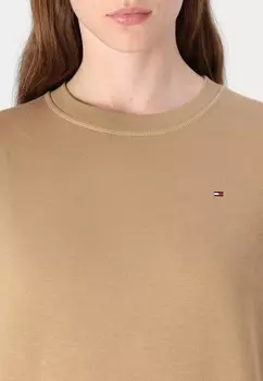Толстовка FLAG ON CHEST Tommy Hilfiger, бежевый
