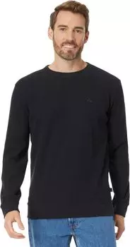 Толстовка Flanders Waffle Crew Quiksilver, черный