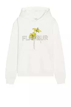 Толстовка FLANEUR Hoodie La Fleur, белый