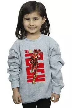 Толстовка Флэш Дэш DC Comics, серый