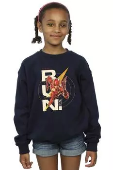 Толстовка Flash Run DC Comics, темно-синий