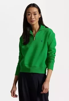 Толстовка FLEECE QUARTER ZIP Polo Ralph Lauren, зеленый
