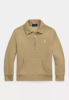 Толстовка FLEECE QUARTER-ZIP PULLOVER Ralph Lauren, бежевый