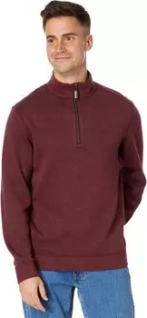 Толстовка Flip Coast 1/2 Zip Tommy Bahama, цвет Pinot Noir Heather