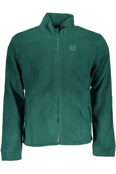 Толстовка флисовая Gian Marco Venturi на молнии, зеленый