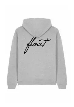 Толстовка FLOAT BACK EMBROIDERY HEAVYWEIGHT - Hoodie Mira Paris, пятнистый серый