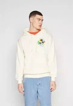 Толстовка FLOWERS PAPERS SCISSORS Obey Clothing, цвет unbleached