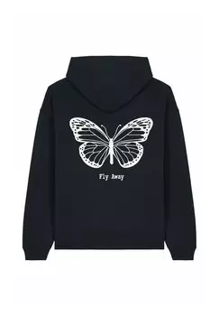 Толстовка FLY AWAY BACK EMBROIDERY - Hoodie Mira Paris, черный