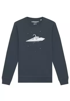 Толстовка FLY ME TO THE MOON watapparel, антрацит