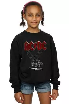 Толстовка Fly On The Wall 1985 года AC/DC, черный