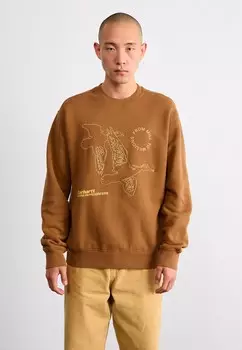 Толстовка FLYING DUCKS Carhartt WIP, охра