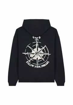 Толстовка FOLLOW YOUR DREAMS BACK PRINT UNISEX HEAVYWEIGHT - Hoodie Mira Paris, черный
