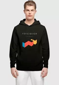 Толстовка FOREIGNER ROCK BAND - AGENT PROVOCATEUR - Hoodie Merchcode, черный