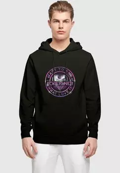 Толстовка FOREIGNER ROCK BAND - I WANT TO KNOW WHAT LOVE IS - Hoodie Merchcode, черный