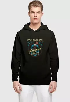 Толстовка FOREIGNER ROCK BAND JUKEBOX GRAPHIC - Hoodie Merchcode, черный
