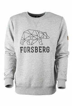 Толстовка FORSBERG, цвет Mottled Light Grey