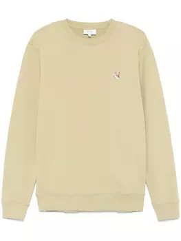 Толстовка Fox-Head Maison Kitsun, зеленый