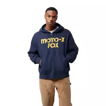 Толстовка Fox Moto-X Oversized full zip, синий