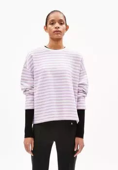 Толстовка FRANKAA STRIPE ARMEDANGELS, цвет lavender light undyed