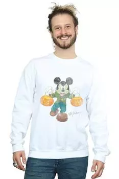 Толстовка Франкенштейна с Микки Маусом Disney, белый